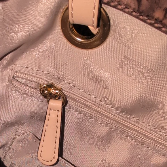 Michael Kors Shimmering Bronze Tote - Picture 13 of 14